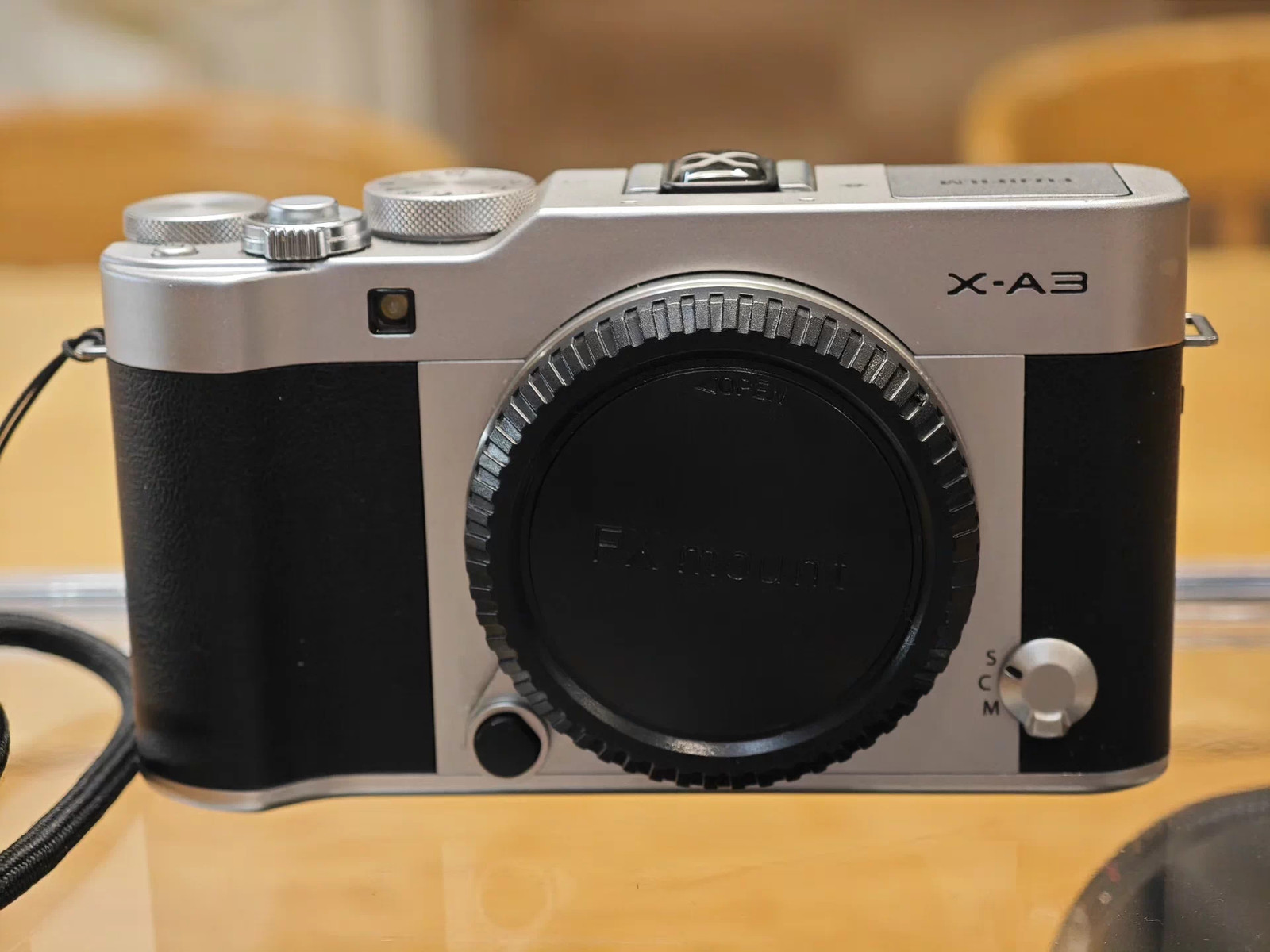 FUJIFILM X-A3 Mirrorless Camera Silver Tested 100% Working Body Only