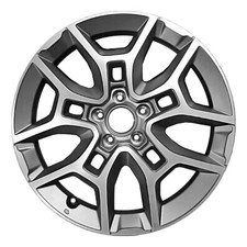 Refurbished 18x7 Machined Medium Charcoal Wheel fits 2019-2023 Fiat 500X