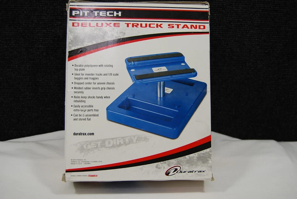 Duratrax DTXC2380 Pit Tech Deluxe Stand Blue 1/8 Buggies/Truggies/Monster Truck - Image 3 of 3