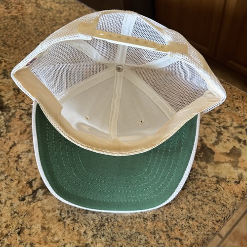 Vintage Red Adair Co Oil Well Snapback Mesh Trucker Hat Patch Ad White Rare - Bild 8 von 8