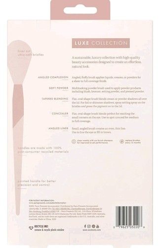 Juego de brochas profesionales de maquillaje facial y base EcoTools Luxe Natural Elegance - Imagen 6 de 6