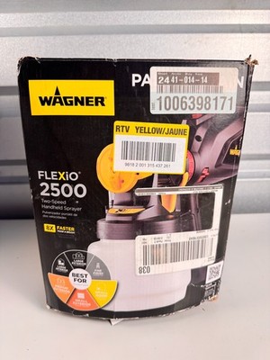 Wagner FLEXiO 2500 Handheld Paint Sprayer Used Tested Working