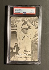 1921 Exhibits  Jesse Haines St. Louis  (RC) HOF PSA 4