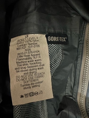 Nueva Chaqueta Patagonia AOR1 PCU Nivel 6 Con Capucha Grande Regular. nsw SEAL SOCOM - Imagen 3 de 3