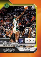 Flau'jae Johnson RC - 2026 Panini Instant WNBA #43 Storm SSP /30 - **PRESALE**