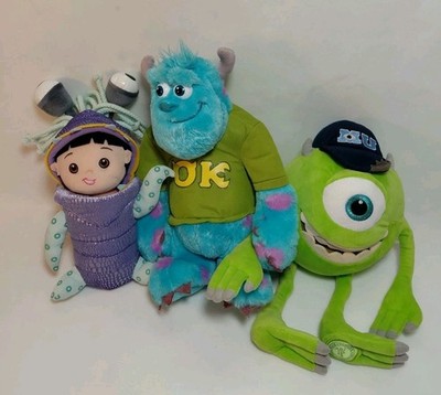 Disney Pixar Monsters Inc Talking Sulley, Mike & Boo Plush 3 Piece Lot |  eBay