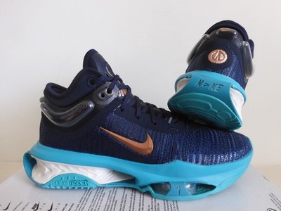 Nike Air Zoom G.T. Gt Jump 2 Obsidian Blue-Dusty Cactus Sz 9