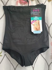 Maidenform Flexees Women's Shapewear Brief Medium Black