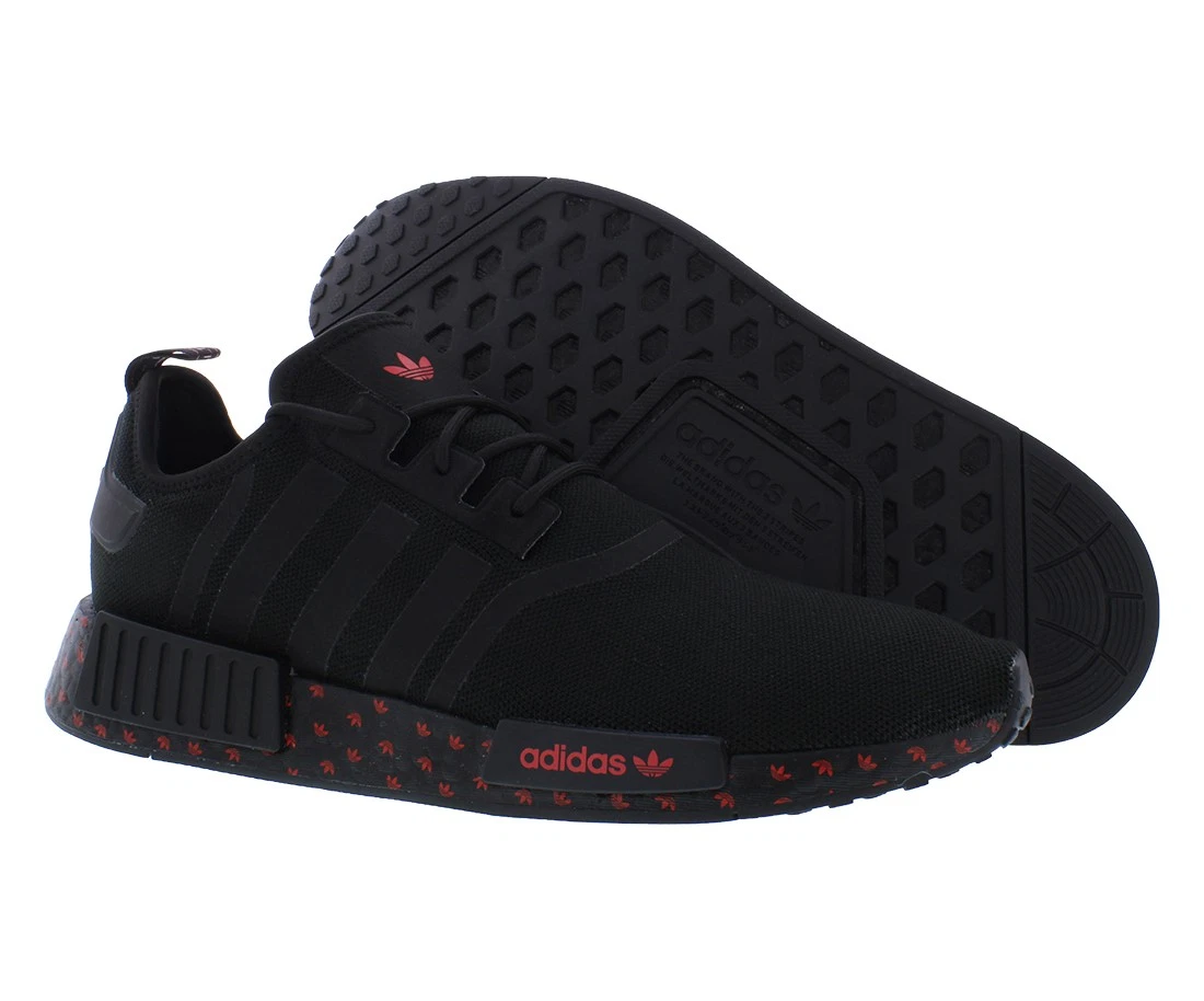 adidas NMD_R1 Black Scarlet | eBay