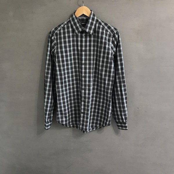 Men Strellson Shirt Multicolor Cotton 38 / M / 46