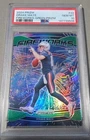 PSA 10 2024 Panini Prizm Drake Maye Fireworks Green Prizm RC #22 Patriots