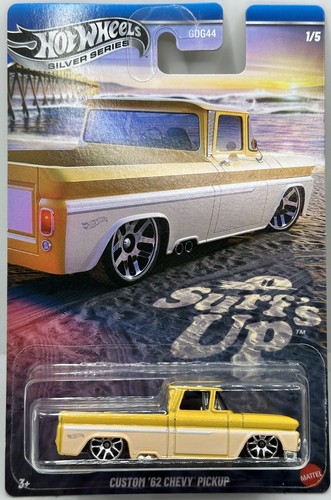 Hot Wheels Silver Series Custom 1962 Chevy Pickup Surf's Up
