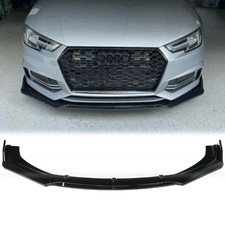 Für AUDI A4 B7 B8 A3 S3 A5 S5 Auto Frontspoilerlippe Frontlippe Spoiler Schwarz