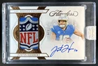 2025 Panini Flawless Justin Herbert Patch Auto NFL Shield Bronze #/4 Chargers