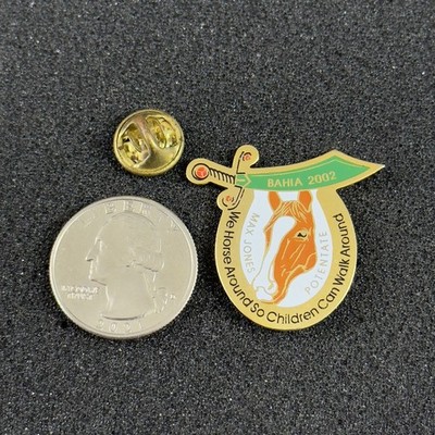 Bahia Shrine Max Jones Potentate 2002 Orlando Shriners Masonic Pin Pinback 52155