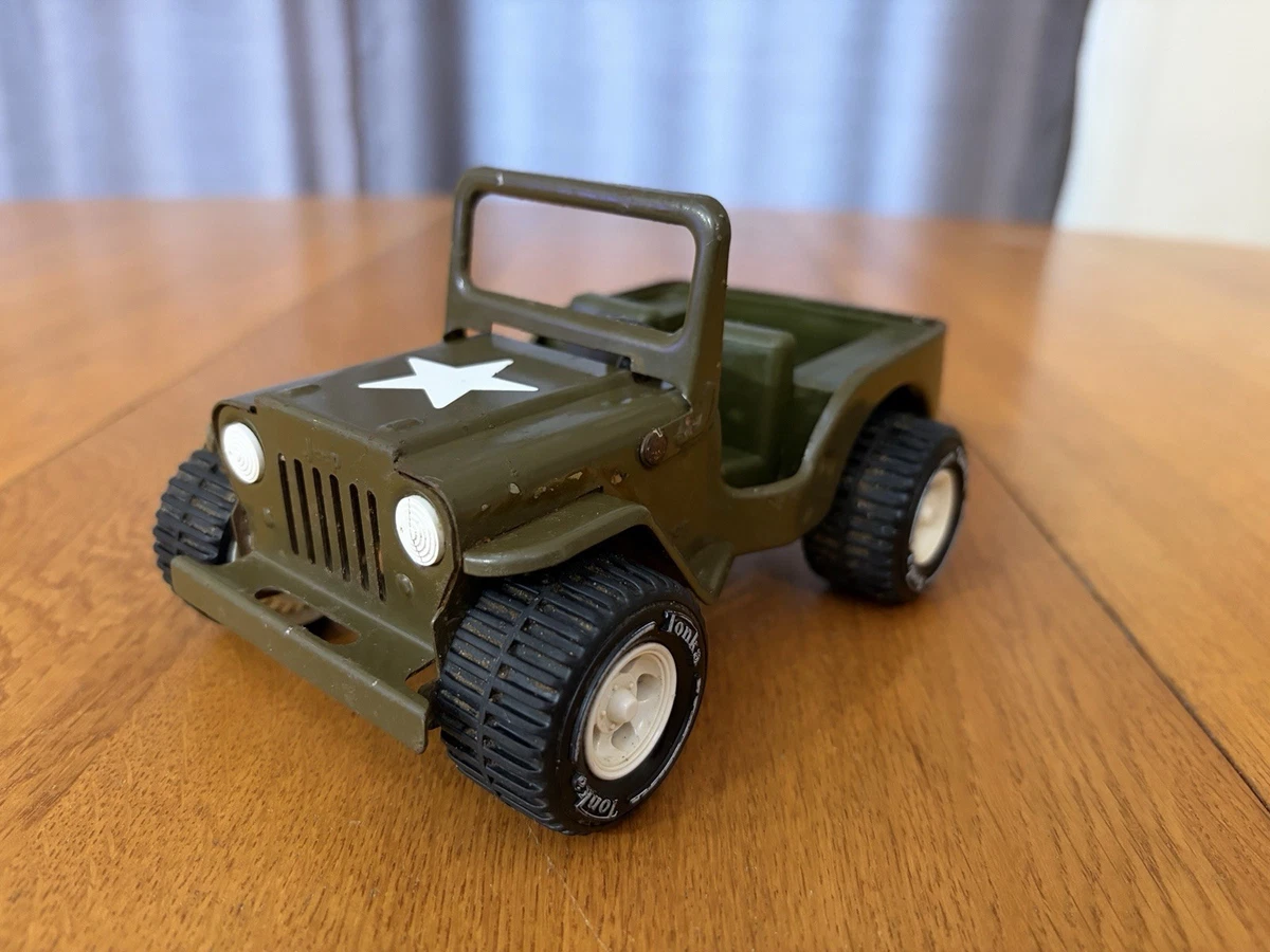 Tonka Jeep Green Vintage Manufacture Diecast Cars, Trucks & Vans