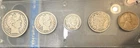 Collection Of 1912 Coins One Cent To Half Dollar