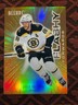 2025-26 Upper Deck Allure #FF-7 David Pastrnak Flashy Forwards Orange - Bruins
