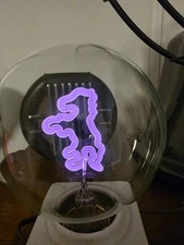 aerolux Beautiful Purple Argon Horse Rare Perfectly Kept No Blackining 