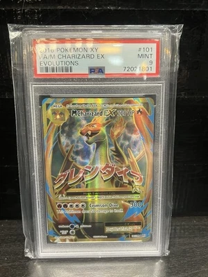 Charizard Pokémon TCG Grade 9 Evolutions Individual Collectible