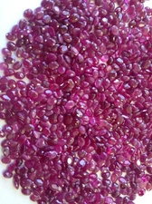 2.0ctw Lot of Genuine 3 x 4mm OVAL Loose GENUINE RUBIES RUBY Gemstones .20ct ea