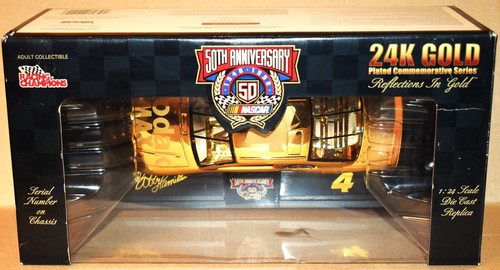 Chevy Monte Carlo 1998 1/24 #4 Ltd. Ed. 24K Gold Plated Kodak Max 50th Ann. NIB - Picture 5 of 9