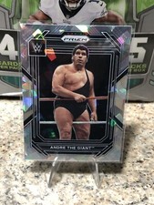 2023 WWE Panini Prizm Andre The Giant #159 WWE Legends Silver Cracked Ice WWF