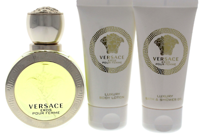 Versace pour Femme セット Versace Pour Femme Dylan Purple Perfume & Body Wash 4 Pcs Gift Set