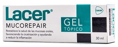 LACER MUCOREPAIR GEL 30ML. Regeneration and healing of oral tissues. - 第 1/1 張圖片