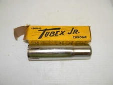 NOS Tail Pipe Extension Tip Chrome 1932 1933 1935 1936 1937 1938 Ford Olds