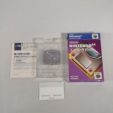 Official Nintendo 64 Memory Pak Pack Boxed OEM N64 Memory Card NUS-004