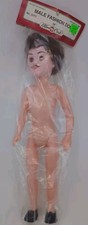 Fibre Craft - 3177 MALE FASHION DOLL - 16" - NIP - Brown Eyes/Hair Mustache