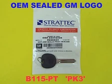 NEW OEM GM Logo For Cadillac SRX Transponder PK3 Plus Chip Key 5928823 B115-PT
