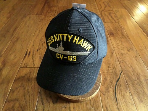 USS KITTY HAWK CV-63 NAVY SHIP HAT U.S 