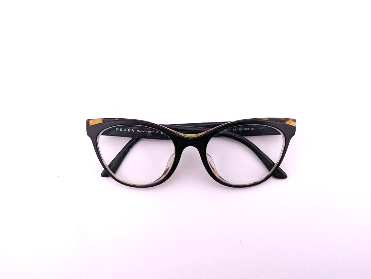 Prada Eyeglasses, Frames Only, VPR 05W-F 389-1O1, 53-19-140 Prada Eyeglasses, Frames Only, VPR 05W-F 389-1O1, 53-19-140
