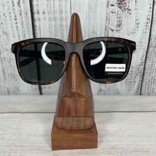 Geoffrey Beene Brown/Black Tortoise Gold Frame Matte Fashion Sunglasses NWT