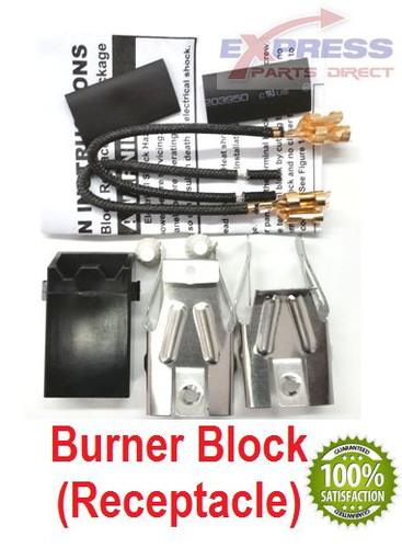 (2 Pack) 330031 Coil Burner Receptacle Kit 5303935058 814399 wb17x5091 NEW - Picture 2 of 2