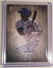 2014 JORGE SOLER  Bowman Inception PA-JS Autograph Card  AU Auto Cubs KC Royals