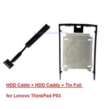 2.5 HDD SSD Hard Drive Cable Caddy Tin Foil For Lenovo ThinkPad P53 FP530