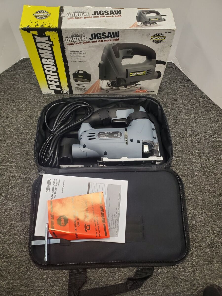 Performax 241-0992 6-Amp Corded Orbital Jig Saw with LED Performax 241-0992 6-Amp Corded Orbital Jig Saw with LED