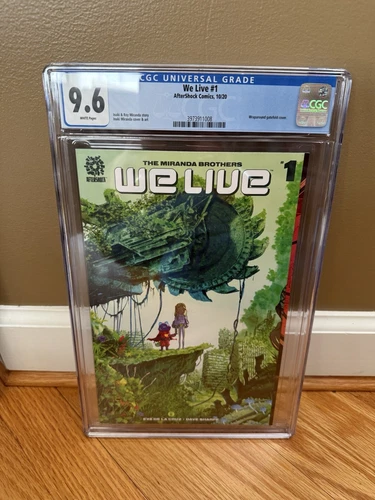 We Live #1 2020 Aftershock Comics CGC 9.6 White Wraparound Gatefold Cover
