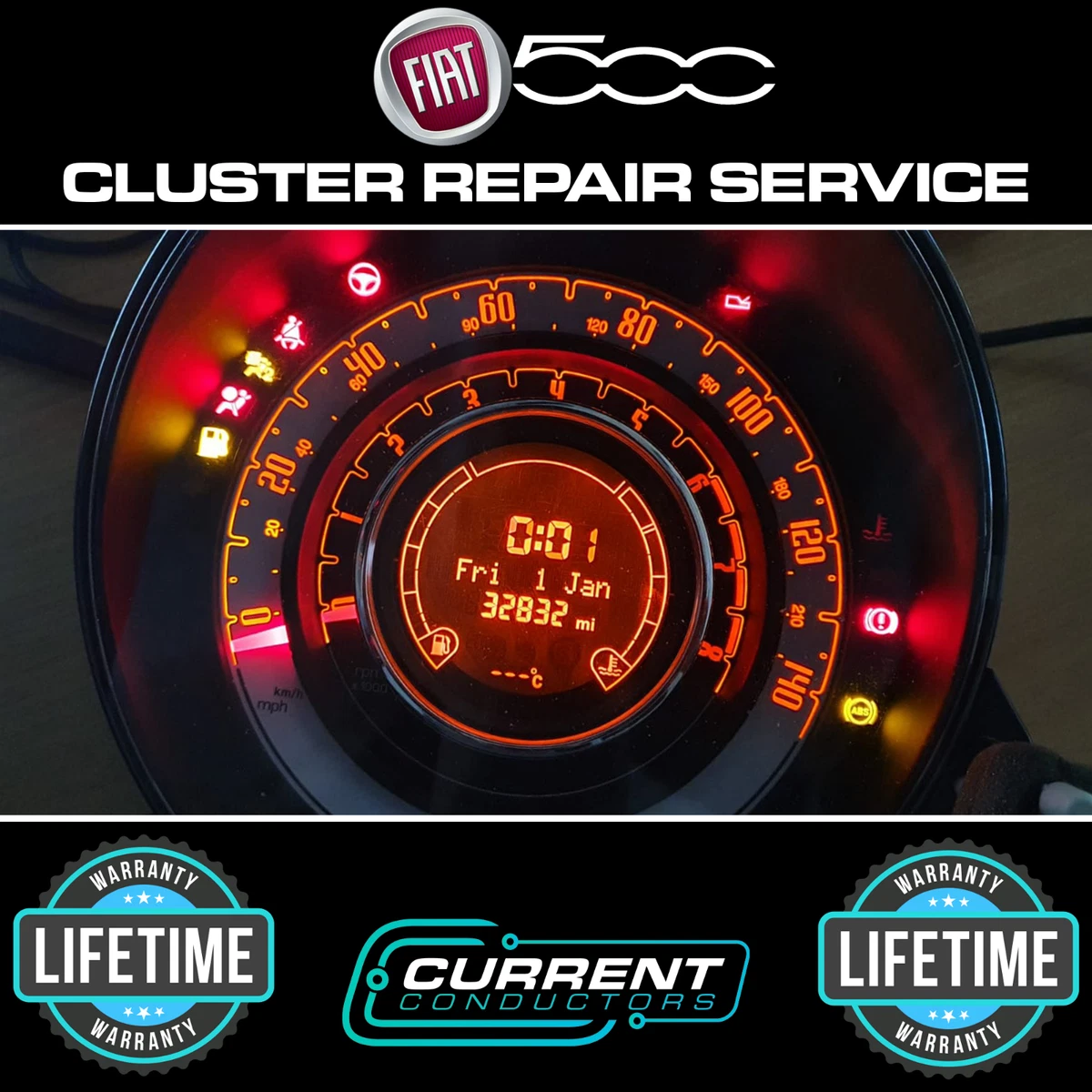 Fiat 500 cluster deals