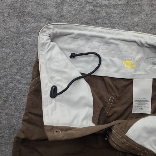 Mountain Hardwear Shorts Womens 4 Regular Fit Low Rise 6" Inseam Gorpcore Hiking - Picture 12 of 16