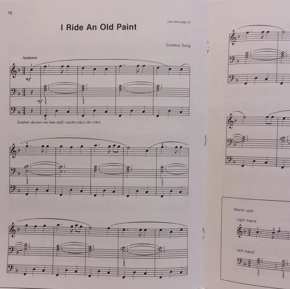Folks Songs From Around The World Sight readings Level 3 Piano Tab Music Book - Image 2 of 3