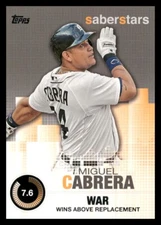 2014 Topps Saber stars - #SST-8 Miguel Cabrera