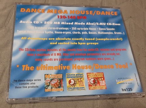Best Service - Mega Dance / House - AKAI / EMU Sampling CD - Bild 4 von 4