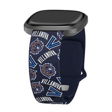 Correa de reloj Villanova Wildcats HD para Fitbit Versa y Sense