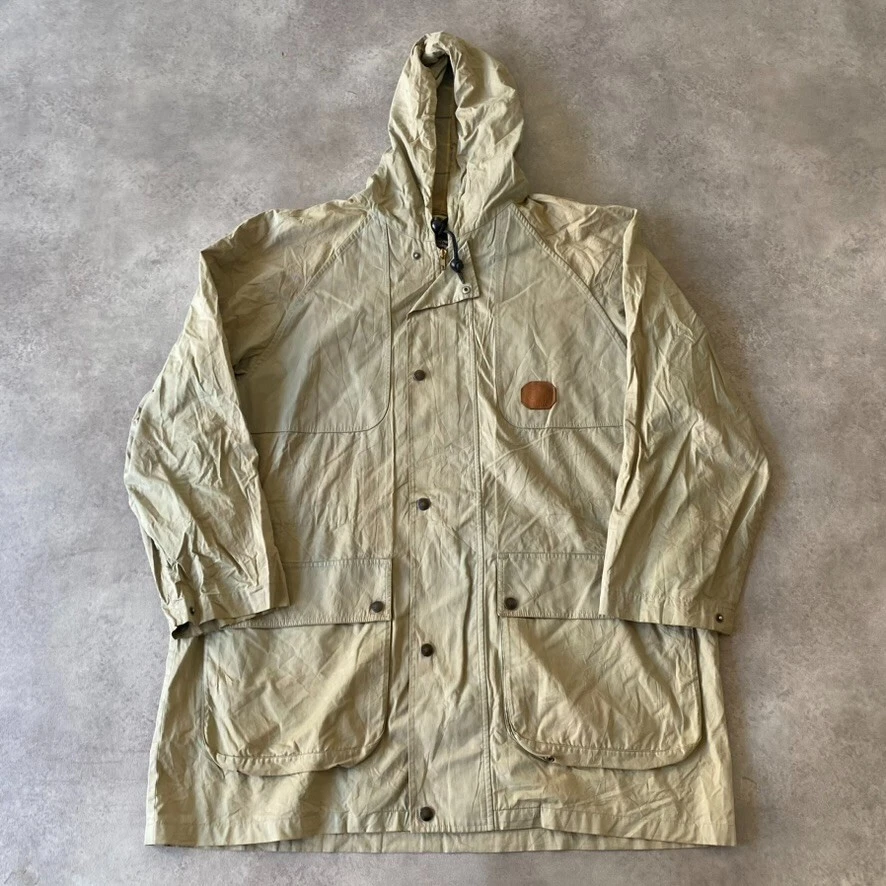 Burberrys Trench Coat Uomo 54" Check Made In England Giacca Vintage Beige