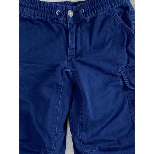 Polo Ralph Lauren Boys Cargo Pants Elastic Waist Blue Size 8 - Picture 7 of 7