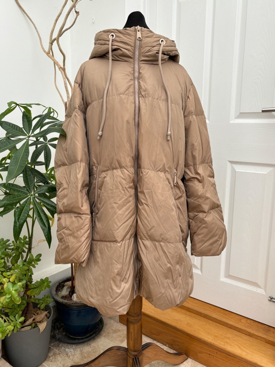 Green Puffer Zara Tan Puffer Coat Zara Beige Puffer Hooded Down